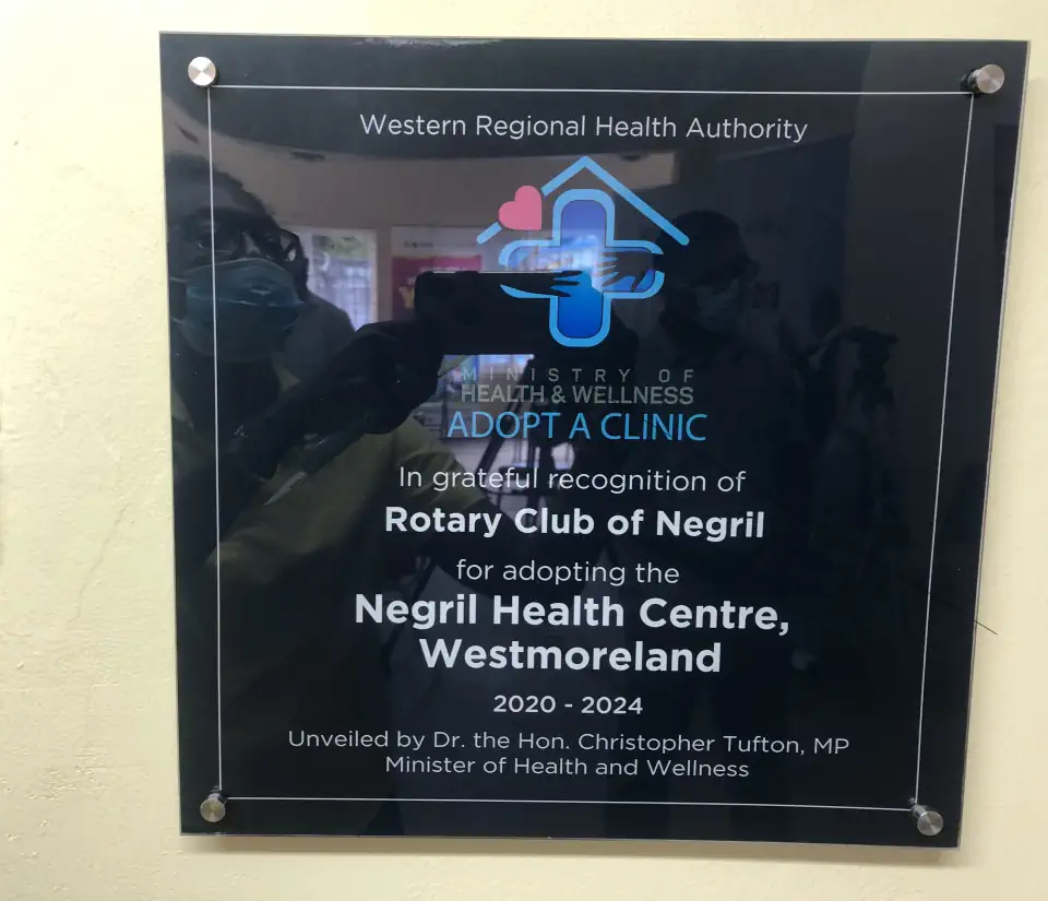 Negril Health Centre - Rotary Club of Negril