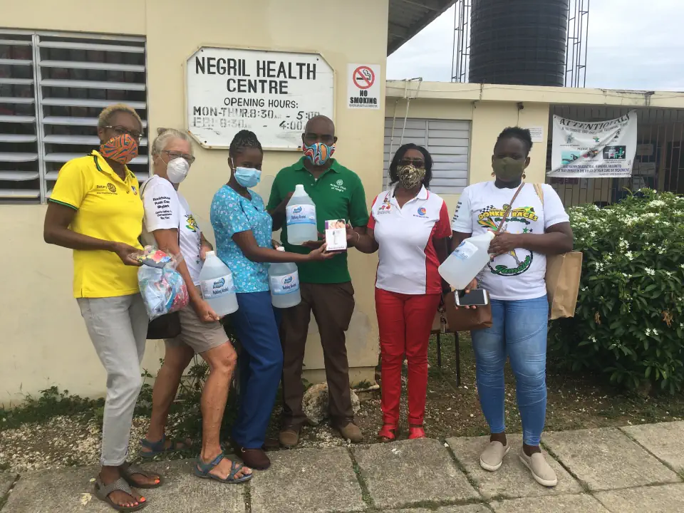 Pandemic Relief PPE - Rotary Club of Negril